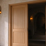 Arched Solid Wood Villa Door FD-S1080