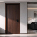 Dark Oak Solid Wood Door KD-S1020